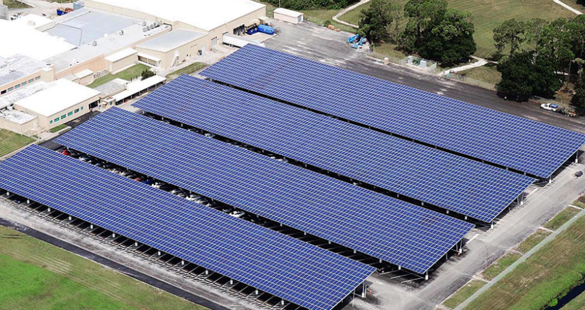 Advanced Roofing Selected to Construct Florida’s Largest Carport