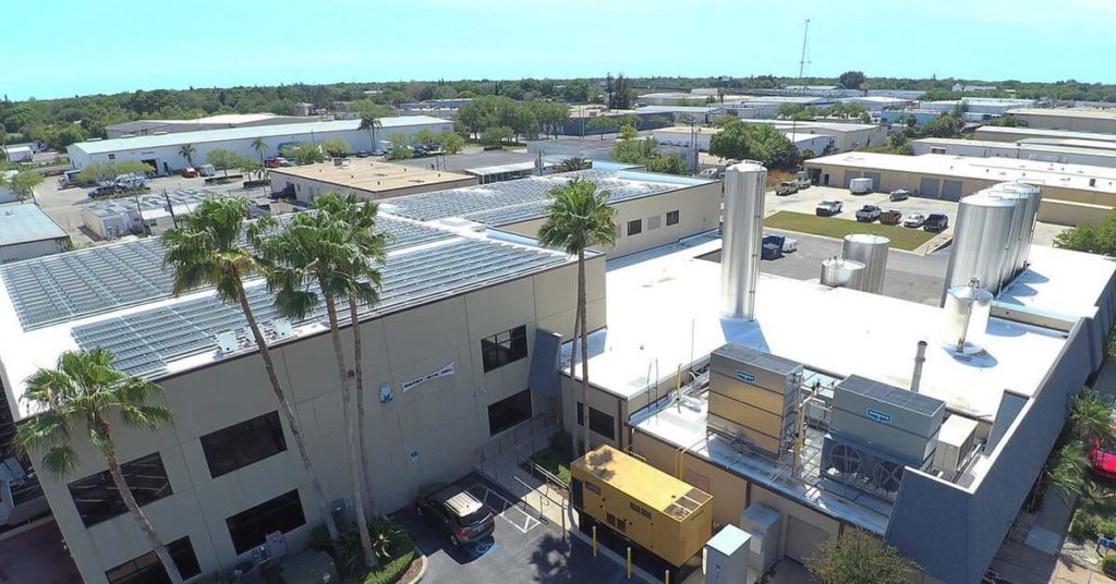 dairy mix st Petersburg solar roof agt