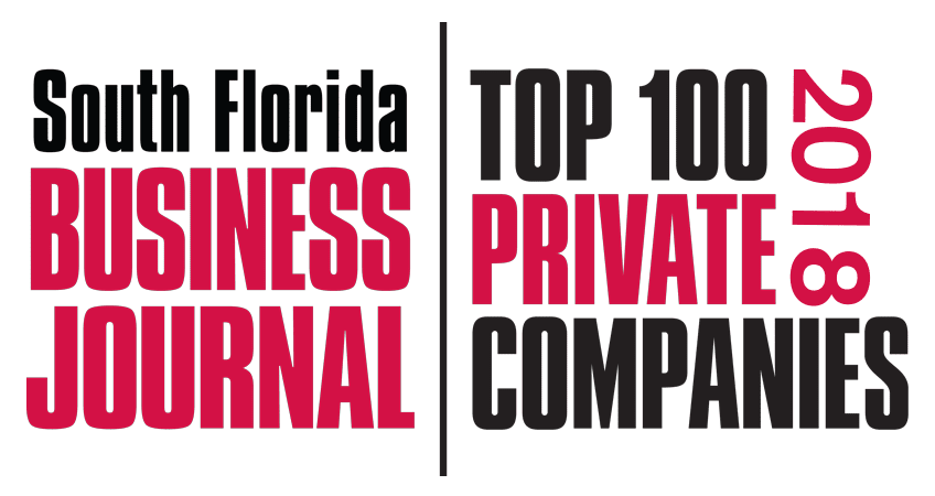 South Florida Business Journal Top 100 Private Business List 2018