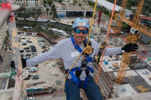 Paco Guzman advanced roofing over the edge gilda club