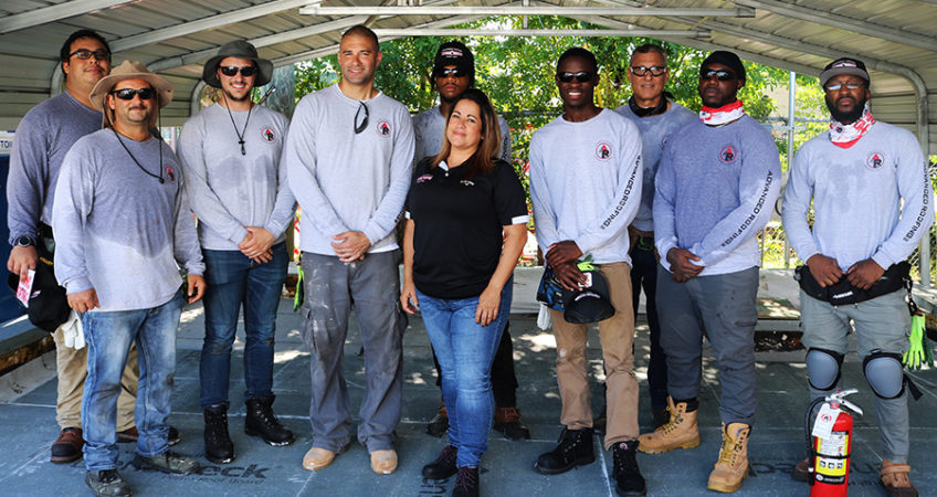 advanced roofing 500 employee milestone