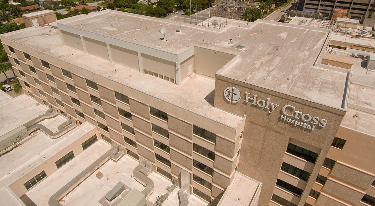 holy-cross-hospital-re-roofing-fort-lauderdale