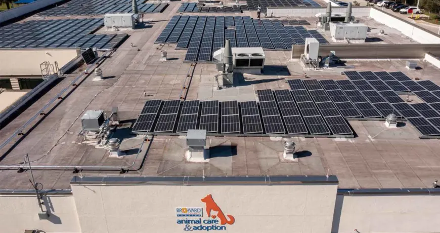 Broward-County-Animal-Shelter-Solar-Roof-870x460