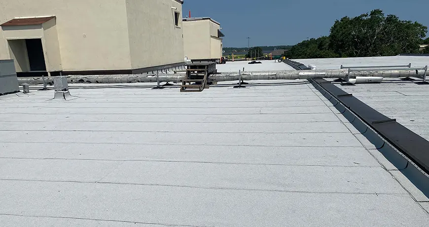 Keesler-Air-Force Flat commercial roof in Tampa