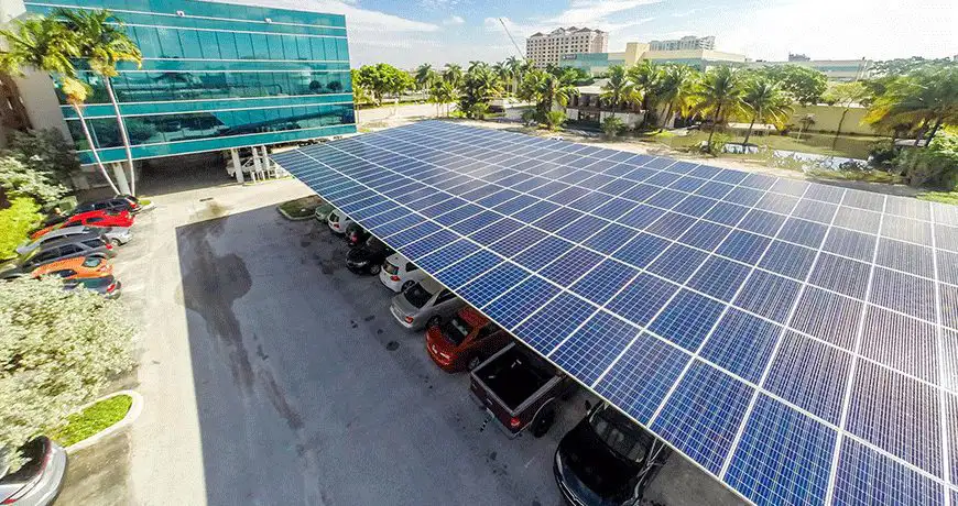 Resolve-Marina Solar carports in Jacksonville