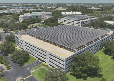 solar panels on commercial rooftops in Miami