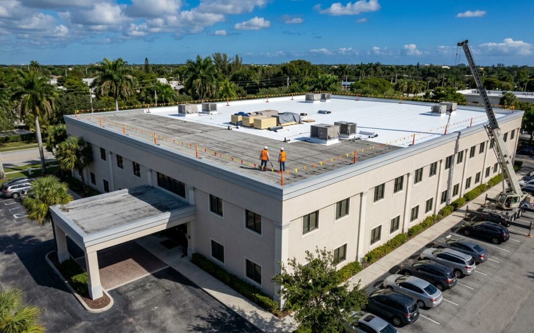 Occupied Building Roof Replacement: How to Keep a Florida Building Open, Safe and Dry